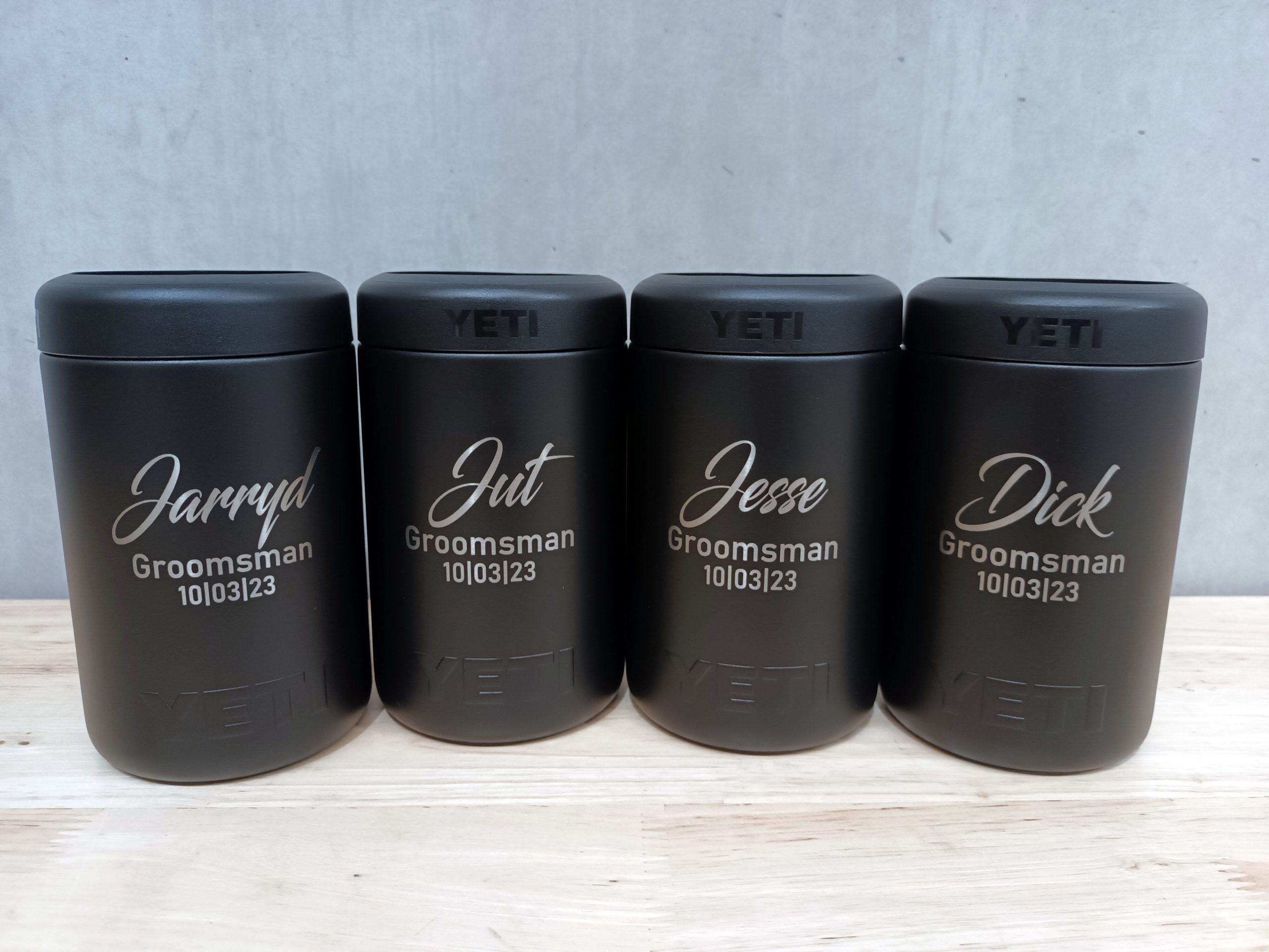Custom Engraved YETI Colster Stubby Holder