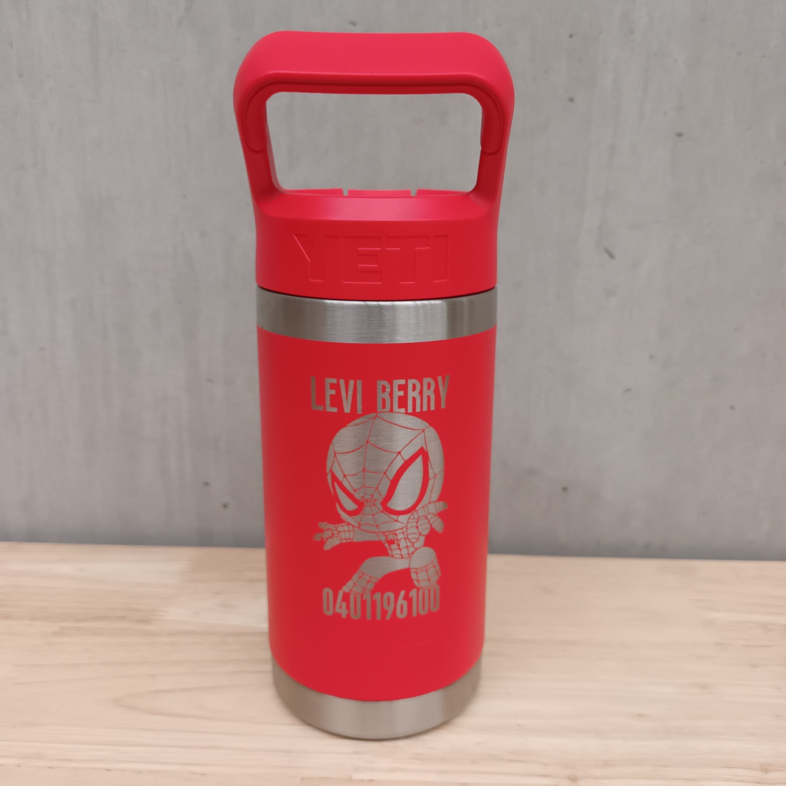 Custom Engraved Junior 12 Oz YETI Kids Bottle