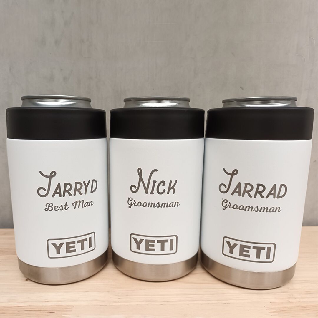 Custom Engraved YETI Colster Stubby Holder