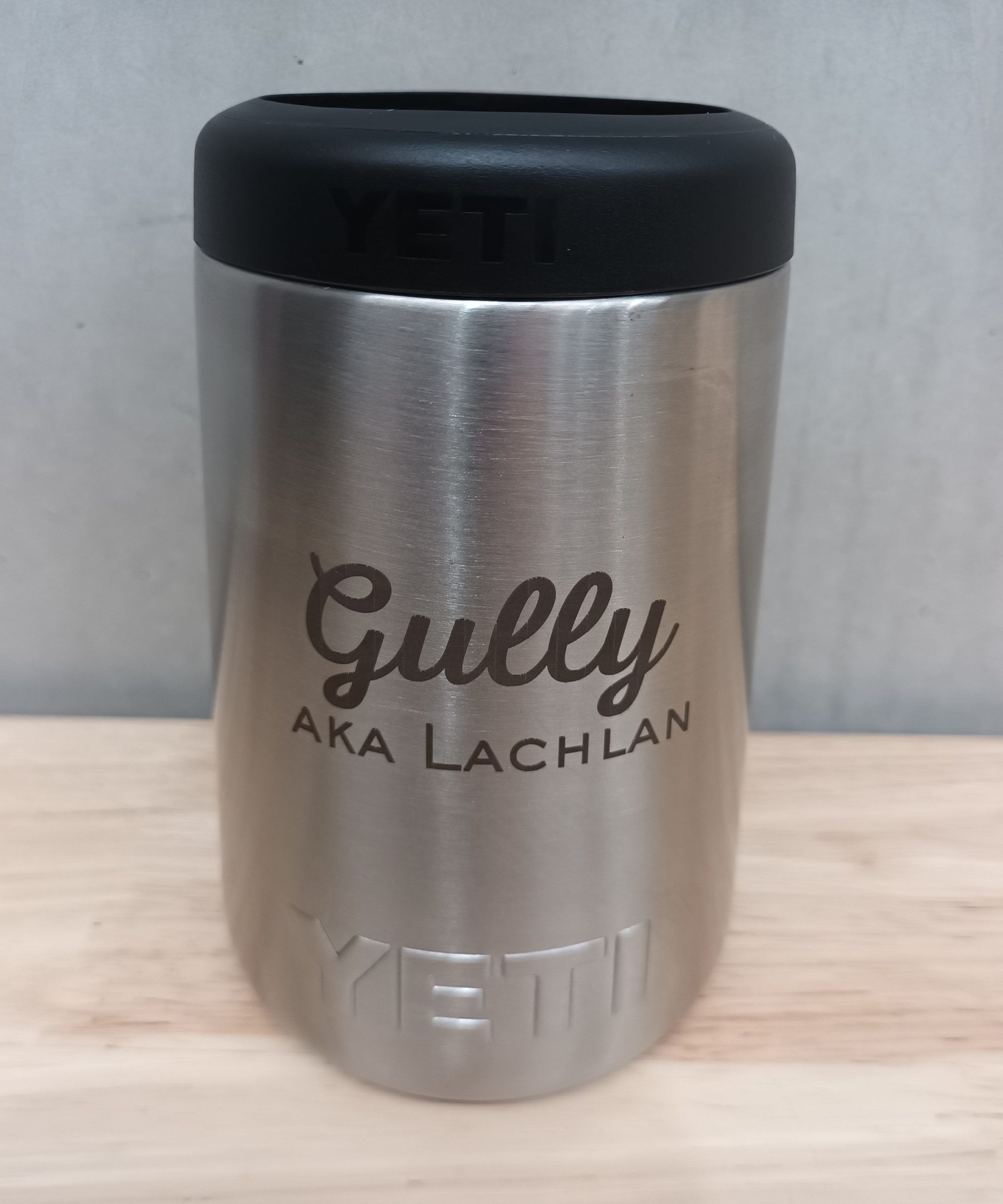 Custom Engraved YETI Colster Stubby Holder