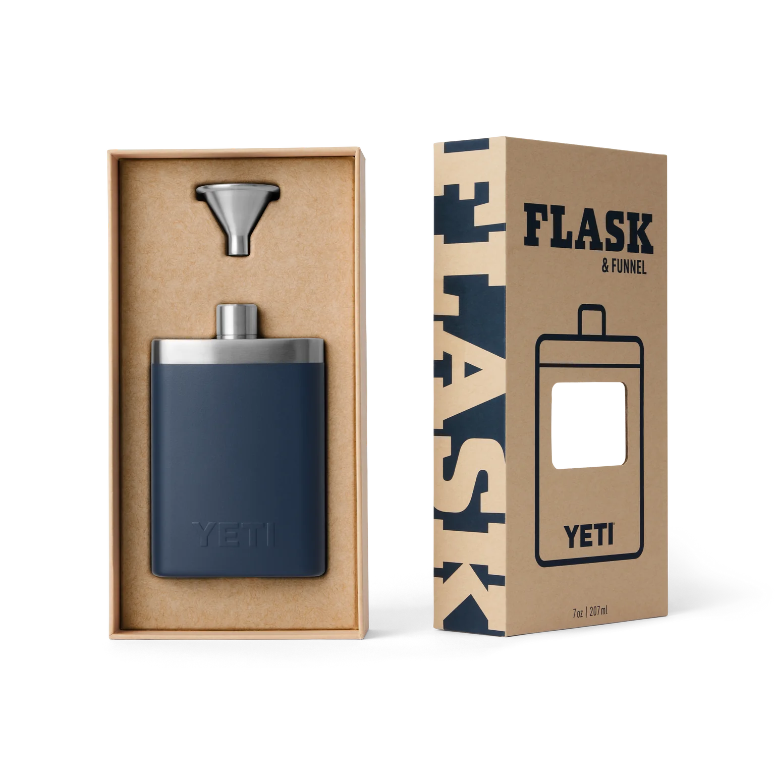 Custom Engraved 7oz. Yeti Flask - Your YETI, Your Way..