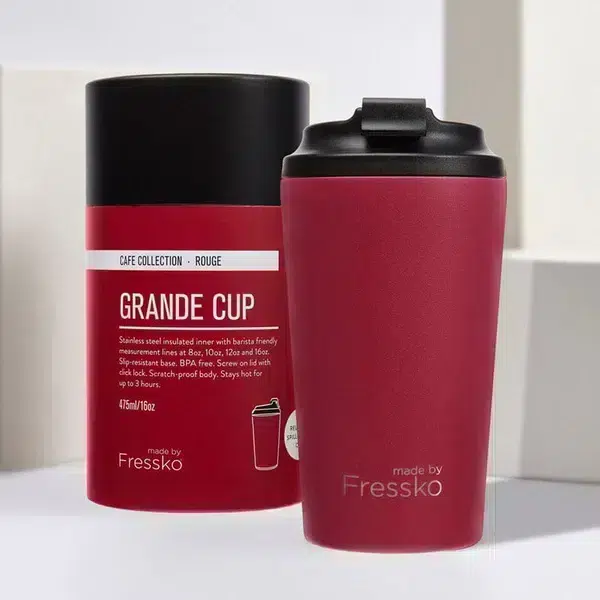 Custom Engraved Fressko Reusable Cup (Grande 16oz) - Your Fressko, Your Way..